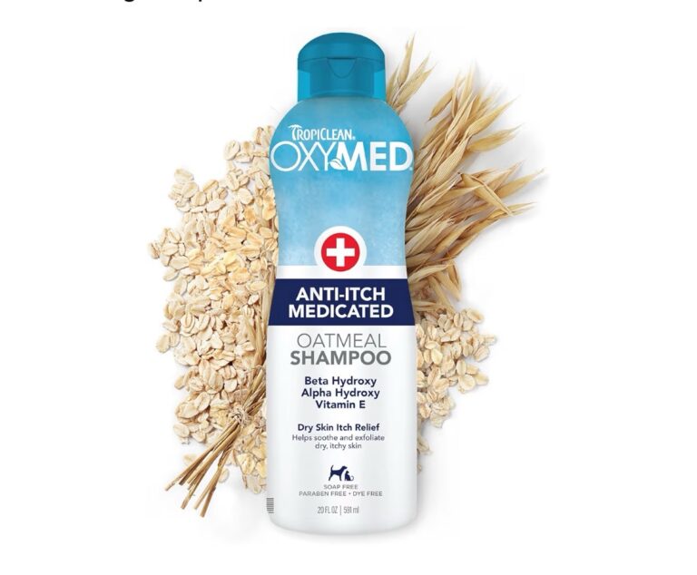 Tropiclean Oxy Med shampoo