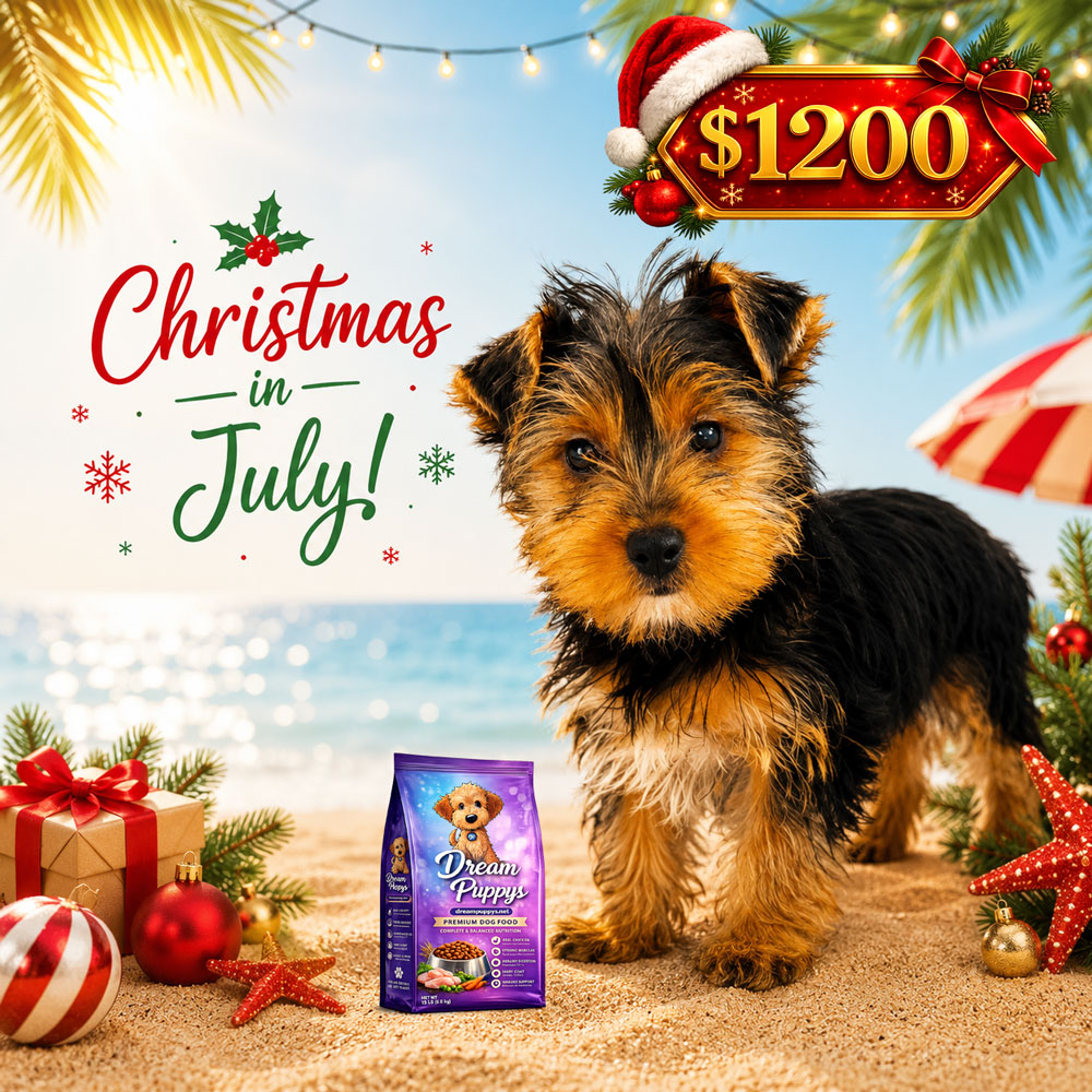 Meet "Zach", a Yorkshire Terrier Male Puppy.