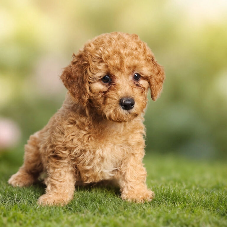 Meet “Maxwell”, a Mini Golden Doodle Male Puppy.