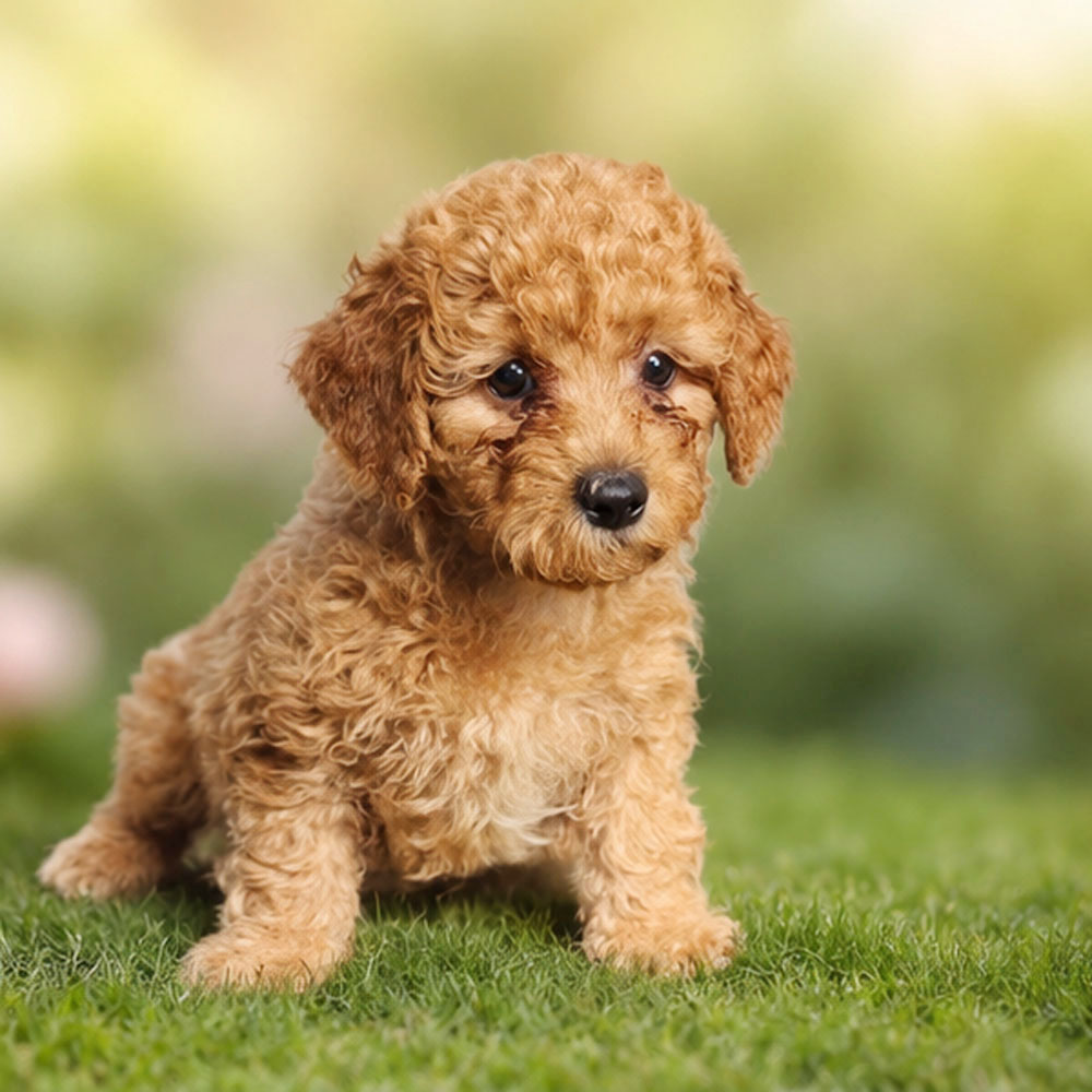 Meet “Maxwell”, a Mini Golden Doodle Male Puppy.