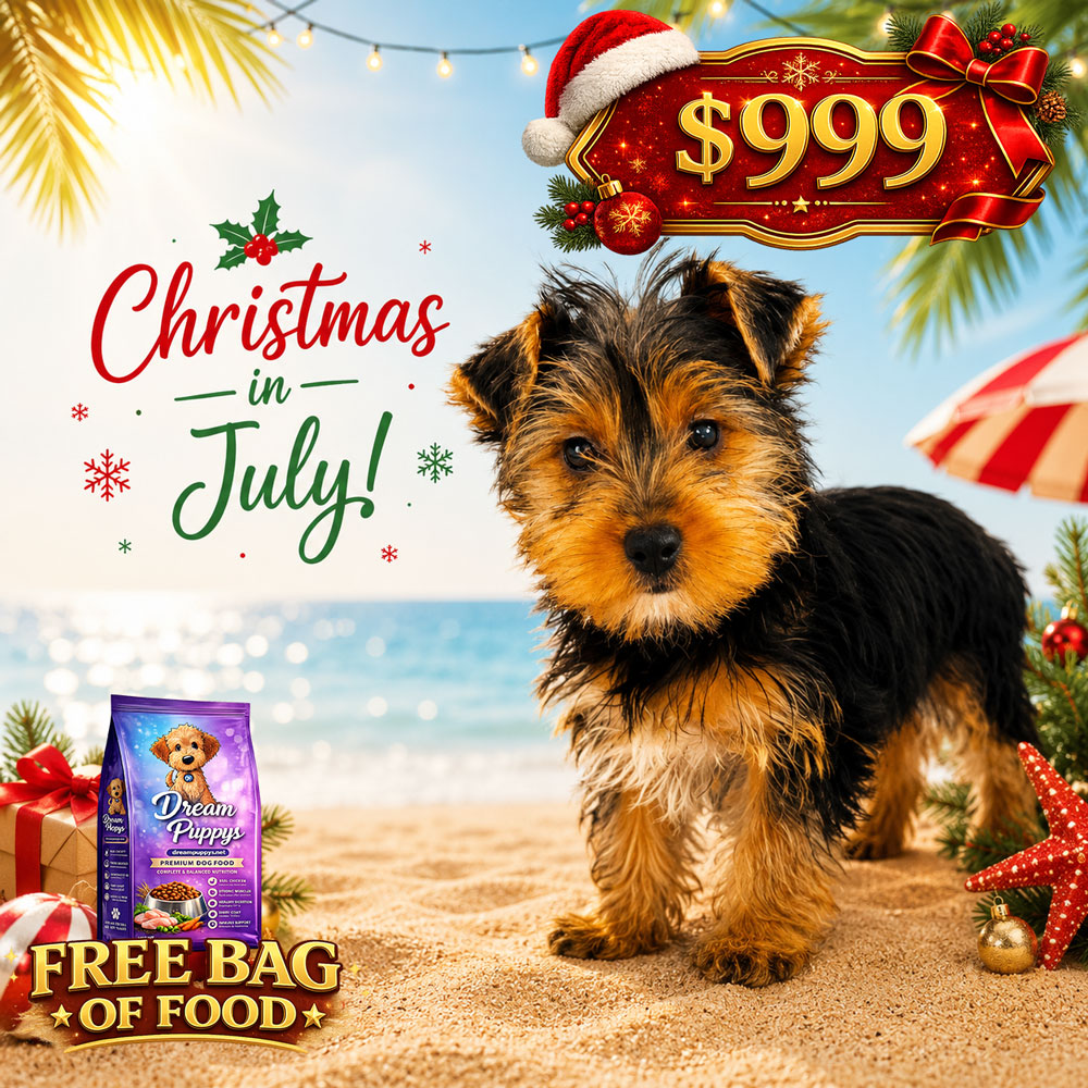 Meet "Zach", a Yorkshire Terrier Male Puppy.