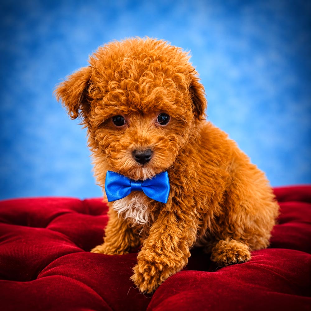 Meet “Bane”, a Mini Poodle Male Puppy.